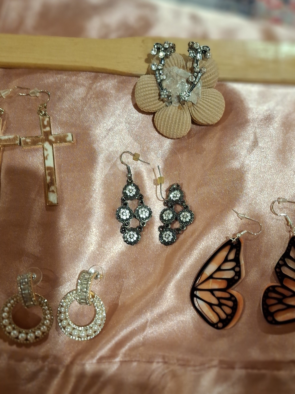 Set Of Elegant And Whimsical Dangle Earrings